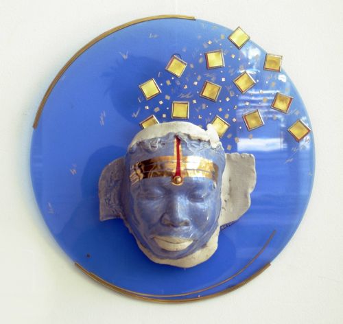 Infinite Being, wall relief, front view. Fine Art by Susana Sor�